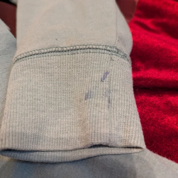 Sonoma Zip-Up Hoodie Hummingbird Floral Sage Green Blue Spring Athleisure - Picture 7 of 8